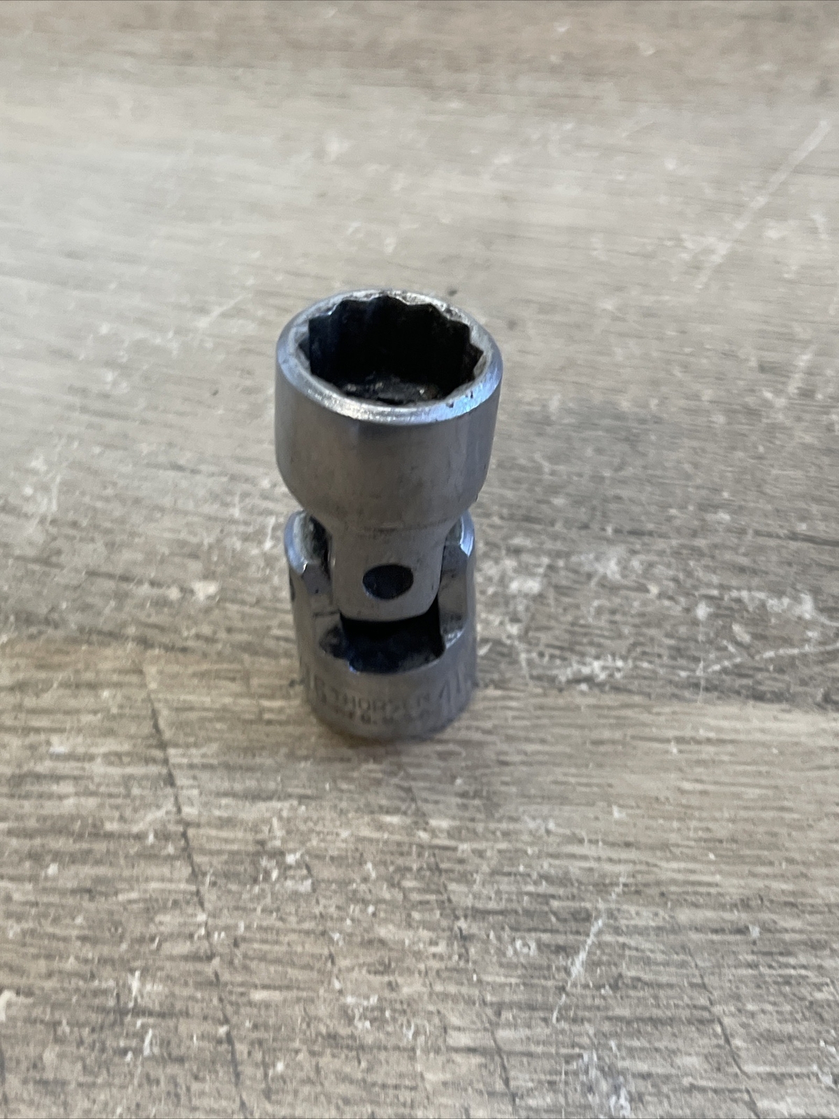 Thorsen 418J 9/16in SAE Chrome 3/8” Drive 12 Point Universal Swivel Socket USA