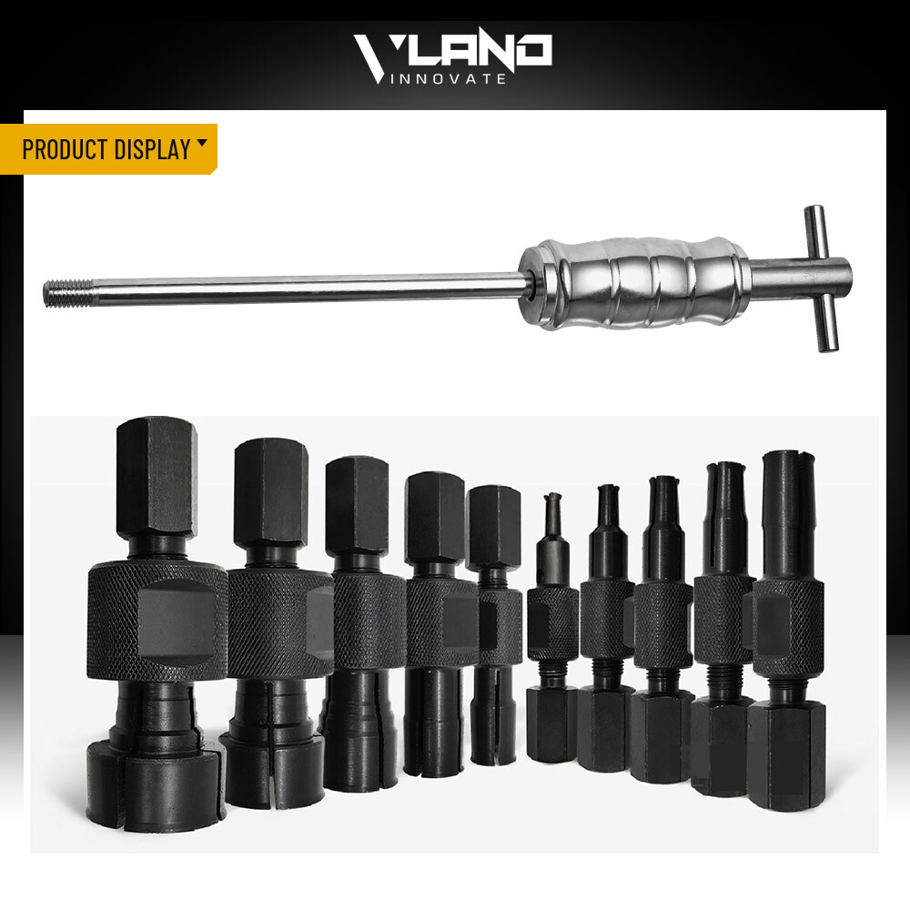 9pc Blind Hole Inner Bearing Puller Set Remover Slide Hammer Internal Kit 8-32mm