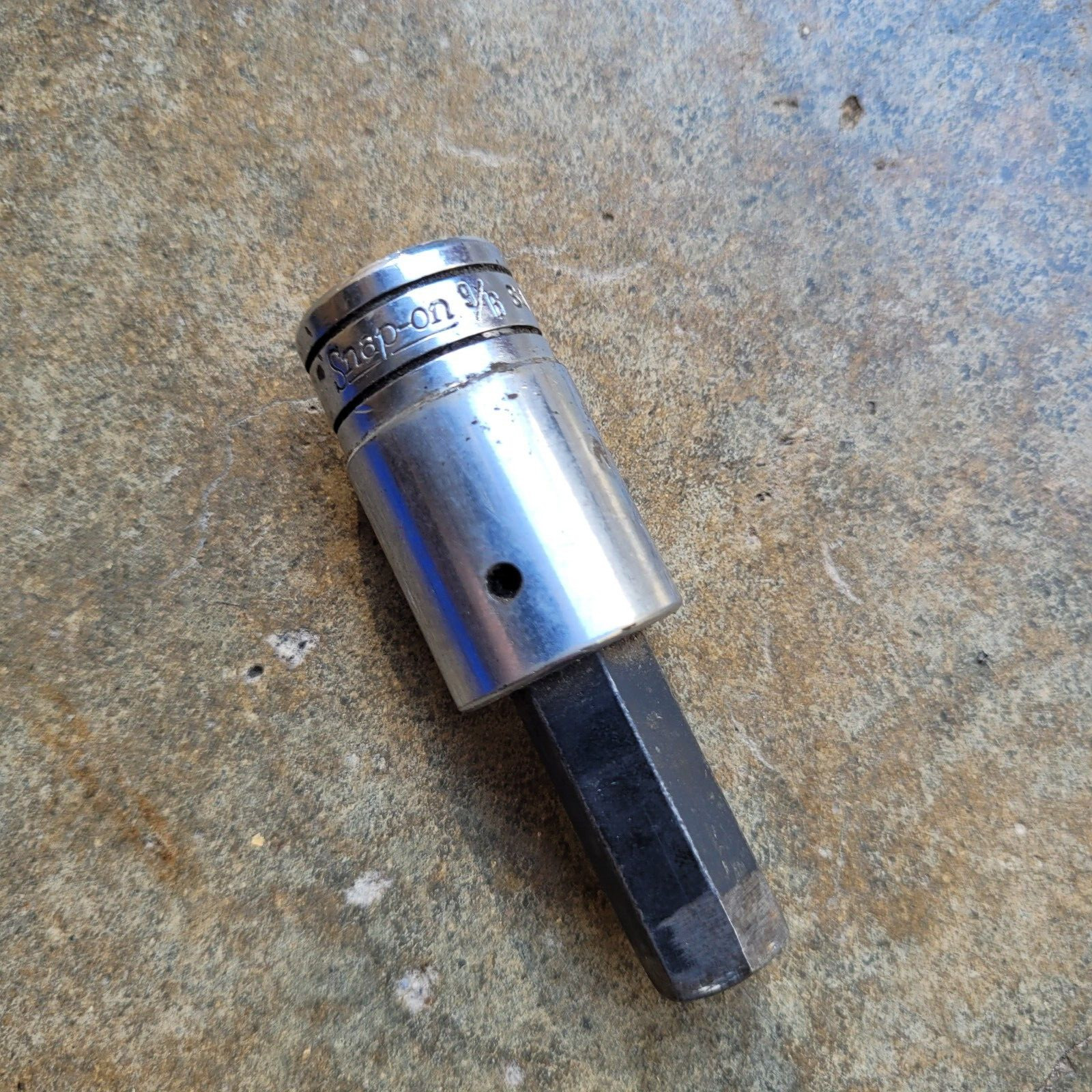 Snap-on SA-18A 1/2″ Drive 9/16″ Hex Allen Bit Socket Driver USA Snap On Tools