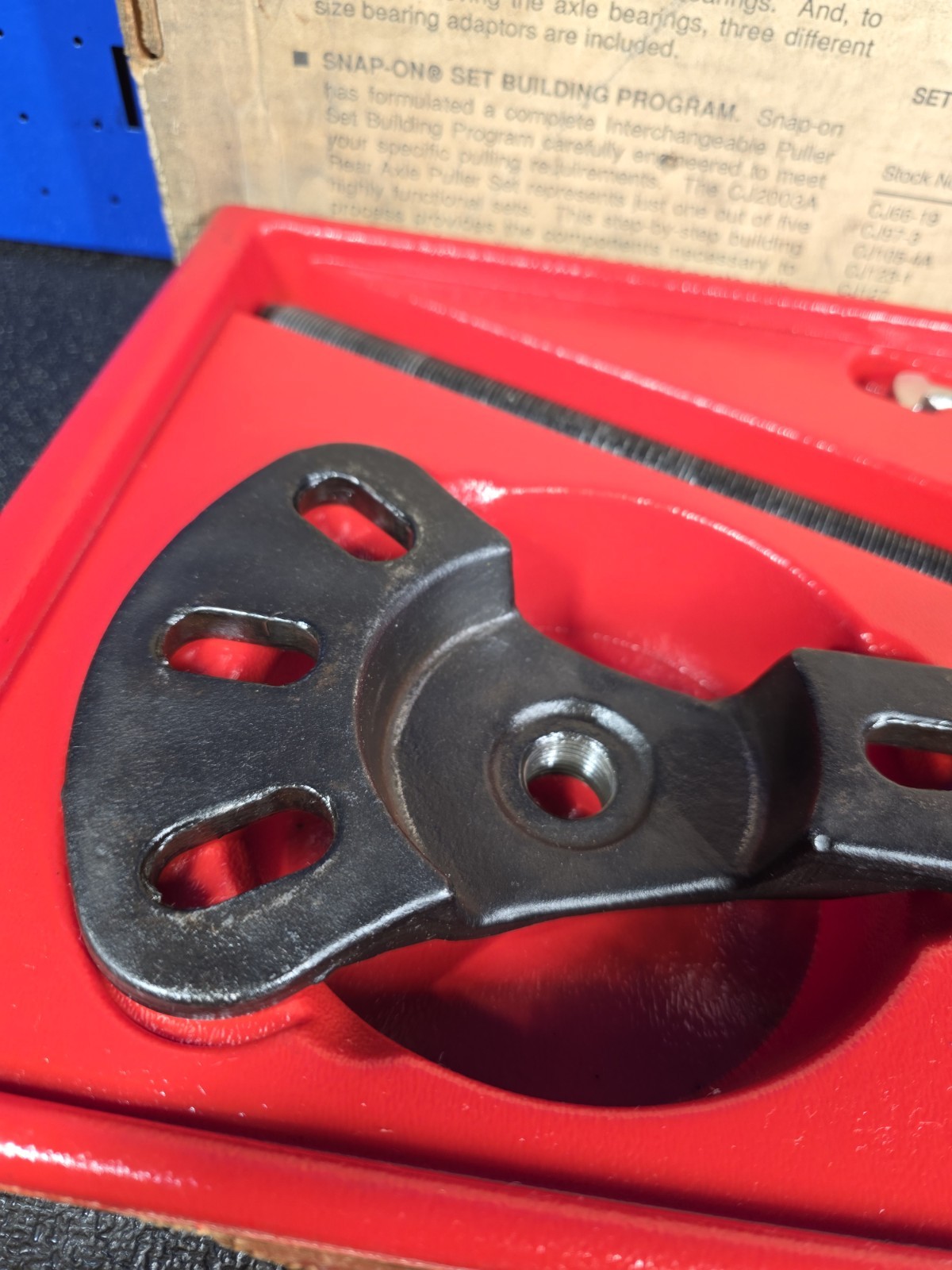 Snap-on Tools CJ2003A 7-Piece Rear Axle Slide Hammer Puller Set