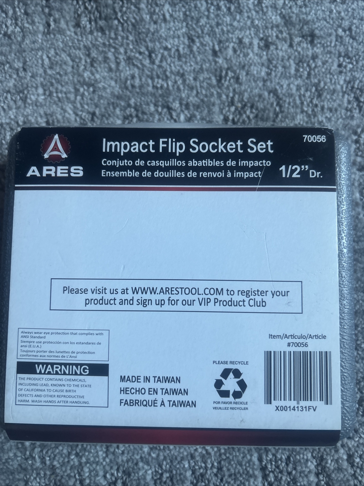 Ares Impact Flip Socket Set New
