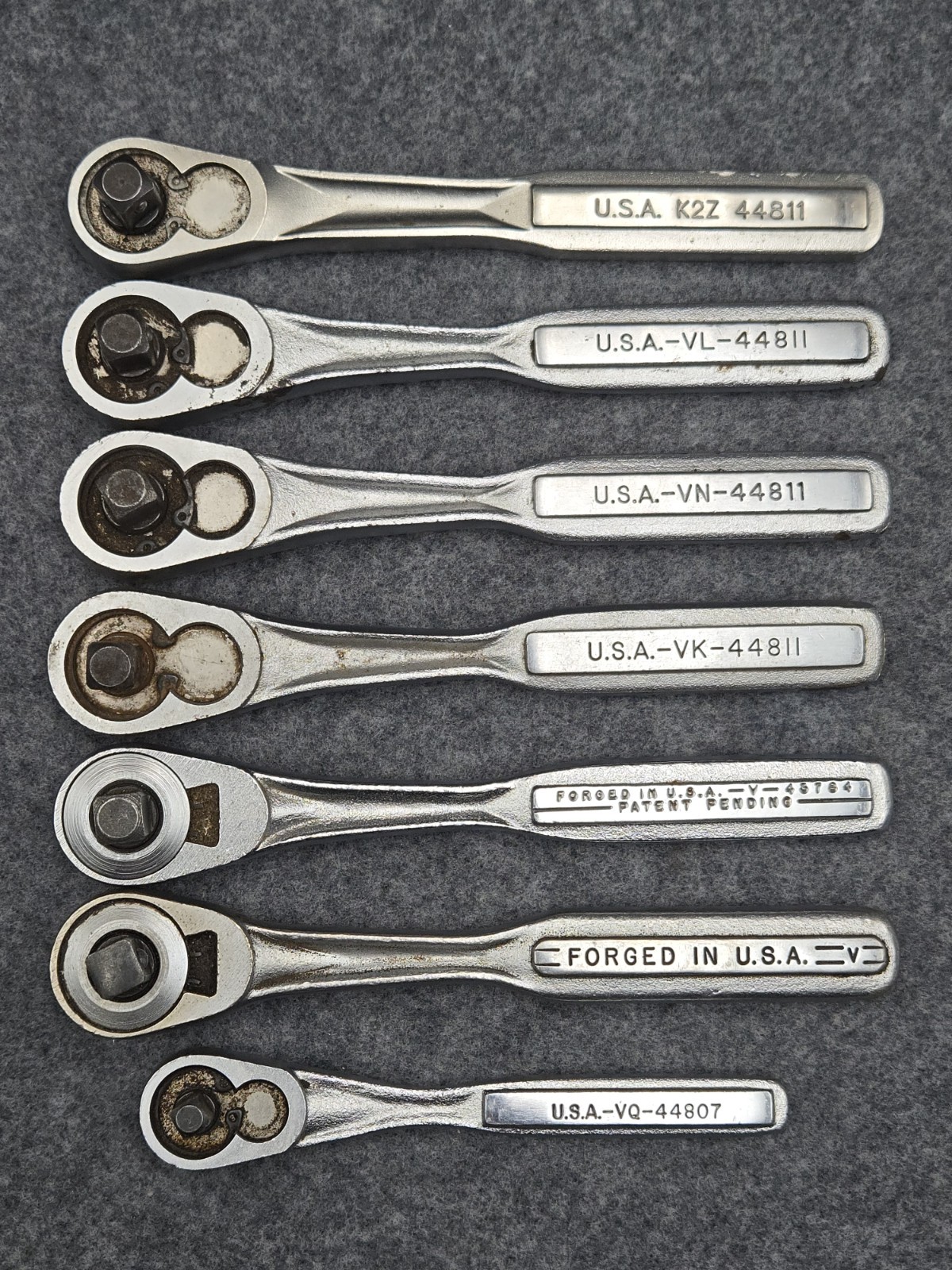 Craftsman USA 1/4″, 3/8″ Ratchet Lot of 7 Parts Repair