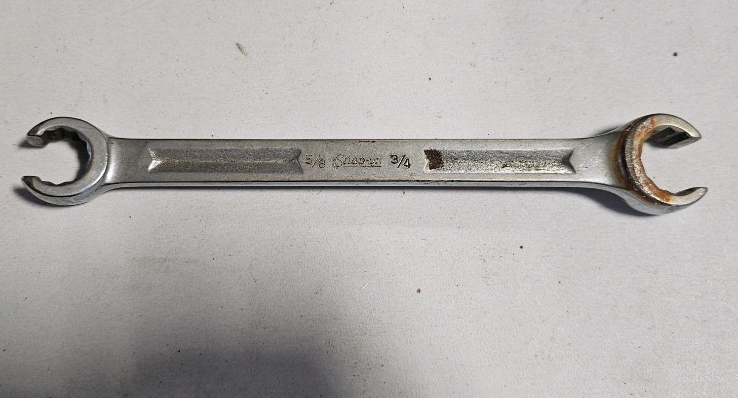 Snap On 5/8″ X 3/4″ RXV-2024 Flare Line Nut Wrench 12 Point