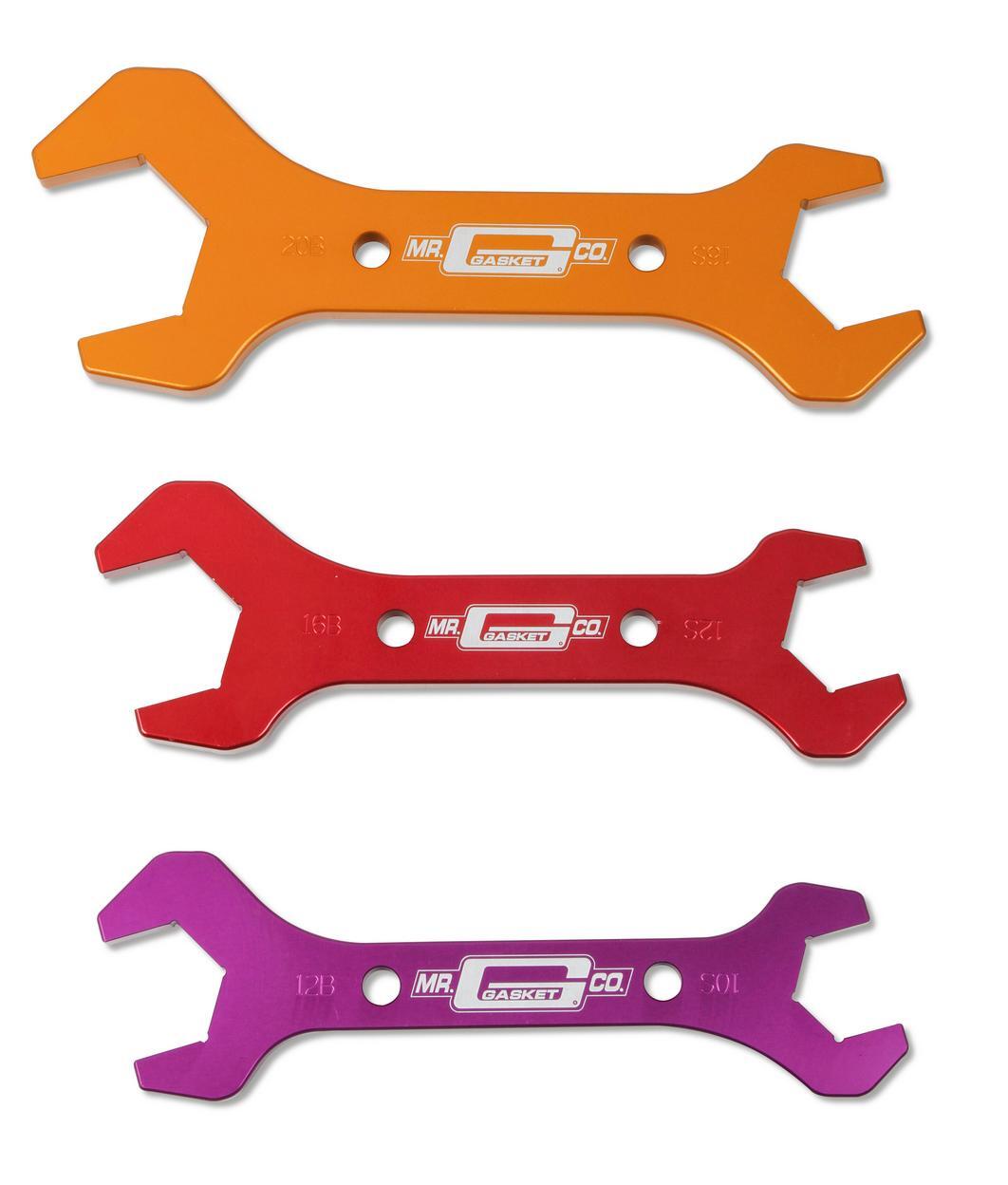 Mr Gasket Mr. Gasket 7-Piece AN Wrench Set