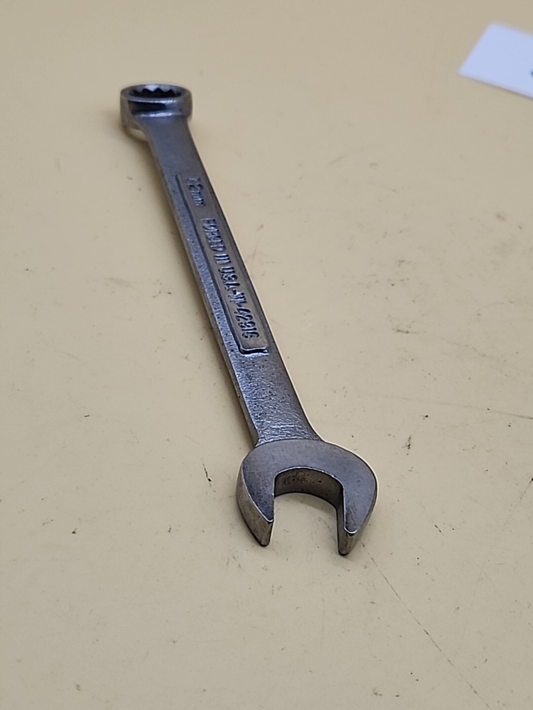 Craftsman 12mm 12 Point Combination Wrench VV 42916 USA