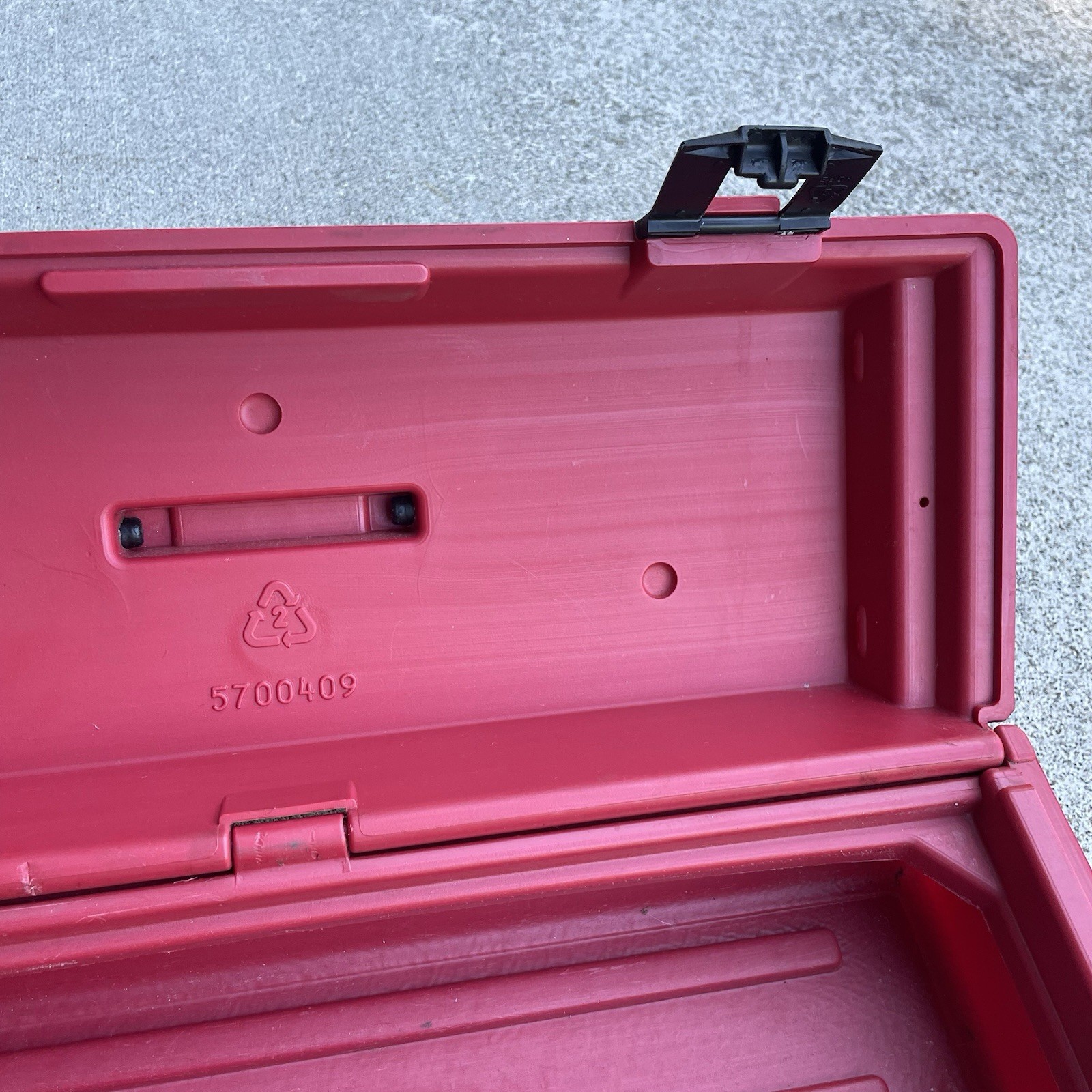 Vintage Sears Best Craftsman USA 18.5″ Red Permanex Tool Box Case