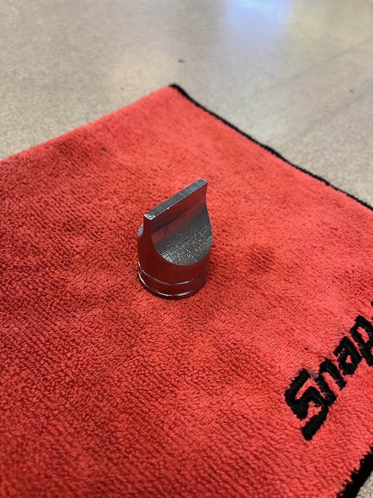 Snapon A-15 1/2 Drive 1-3/16″ Blade Width Vintage Chrome Drag Link Socket