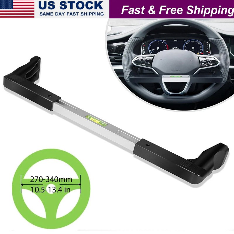 Steering Wheel Level Alignment Tool – Steering Wheel Level Bar Tool 270mm-340mm