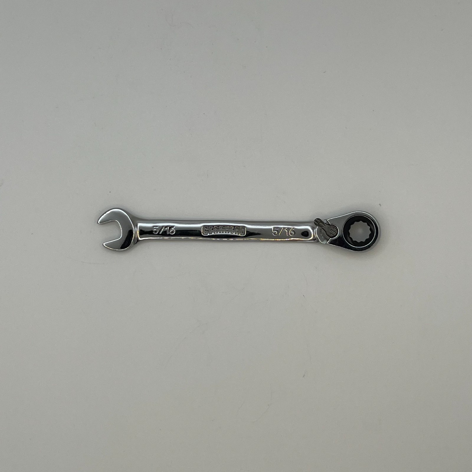 Gearhead Reversable Ratcheting Combination Wrench 72T SAE/Metric Choose Size