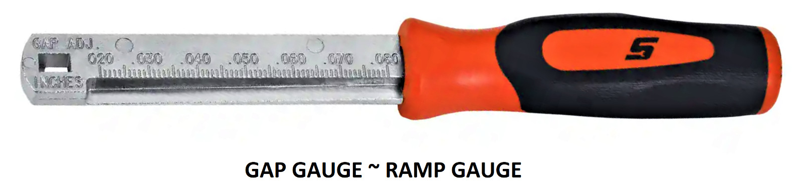 NEW* SNAP ON Pocket SPARK PLUG GAP GAUGE RAMP GAUGE *ORANGE HANDLE* FBP2ORG NEW!