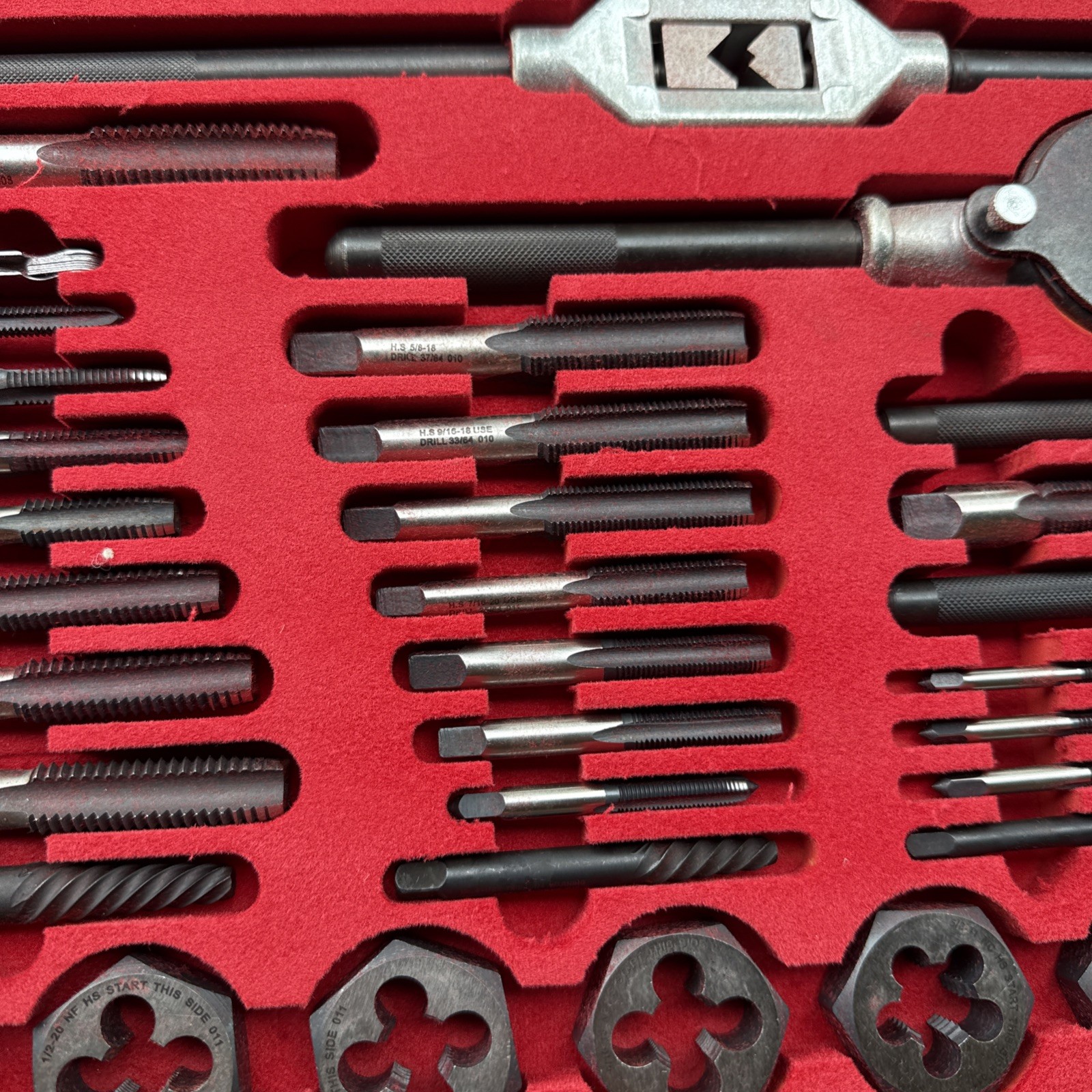 Bosch 96502 HSS High Speed Steel 58-Piece Tap & Die Set (COMPLETE)