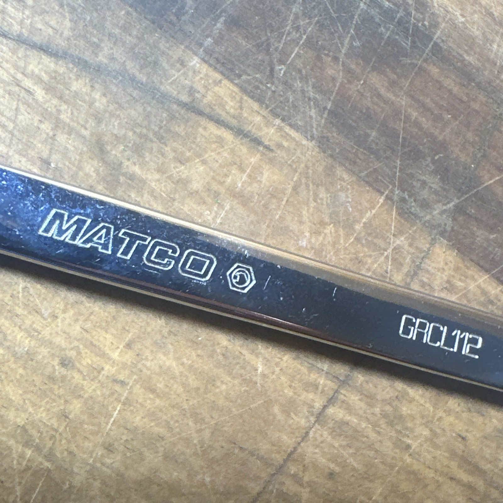 Matco Tools Ratcheting Wrench 11/32” Inch SAE GRCL112 Made In USA