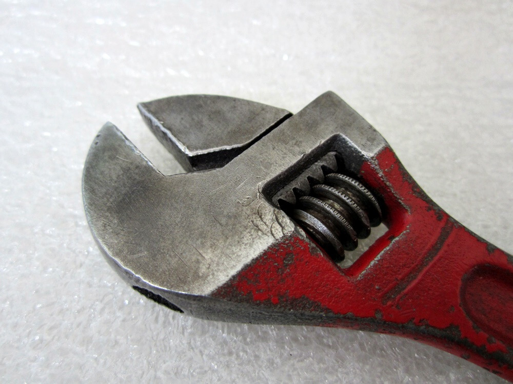 Vintage German 6″ Adjustable Wrench Made in Germany