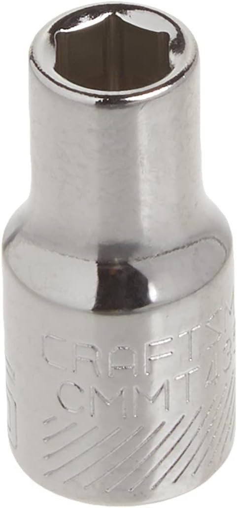 CRAFTSMAN Shallow Socket, Metric, 1/4-Inch Drive, 5.5mm, 6-Point