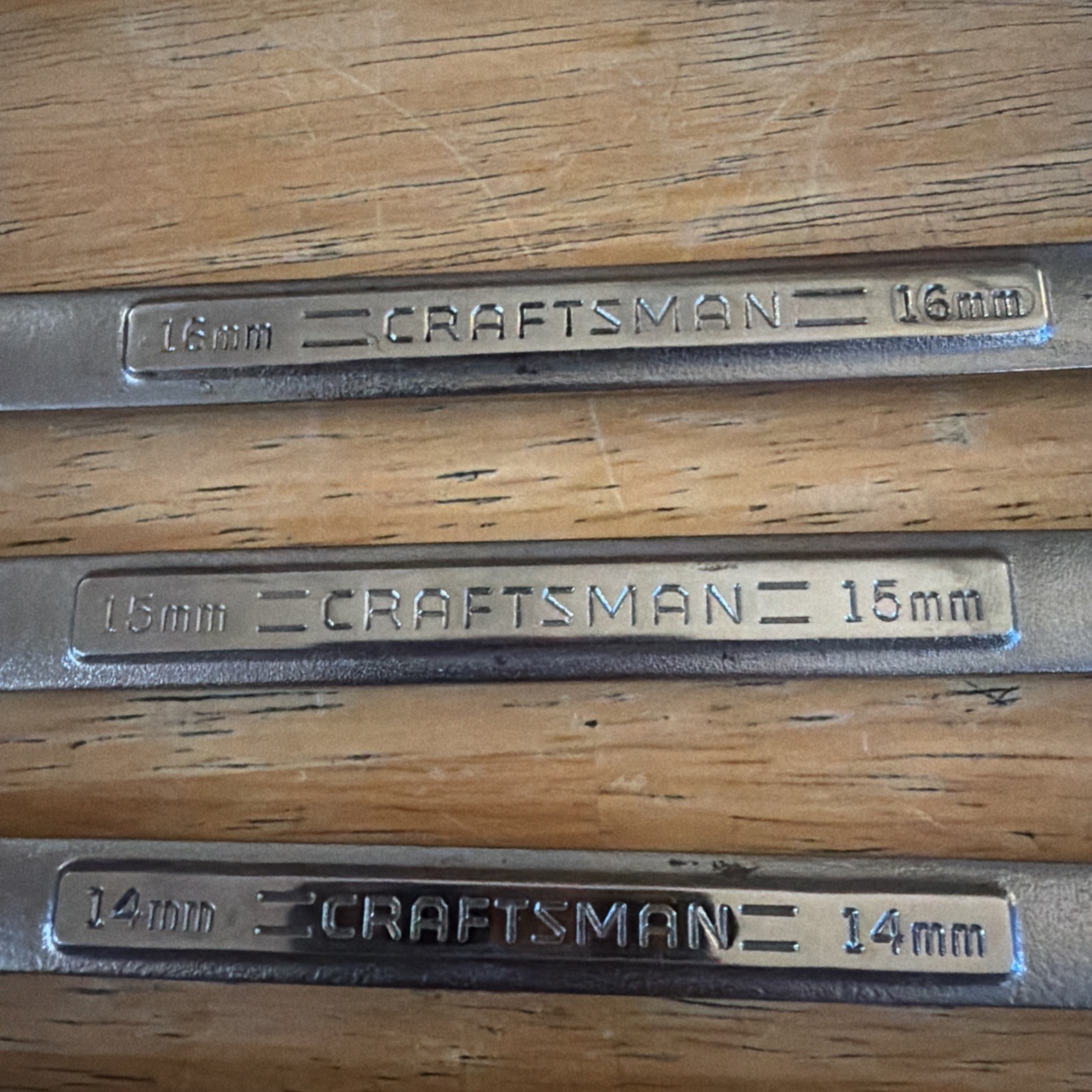 7 Craftsman Professional VA Speed Wrenches 8/11/12/13/14/15/16 MM USA Used Lot