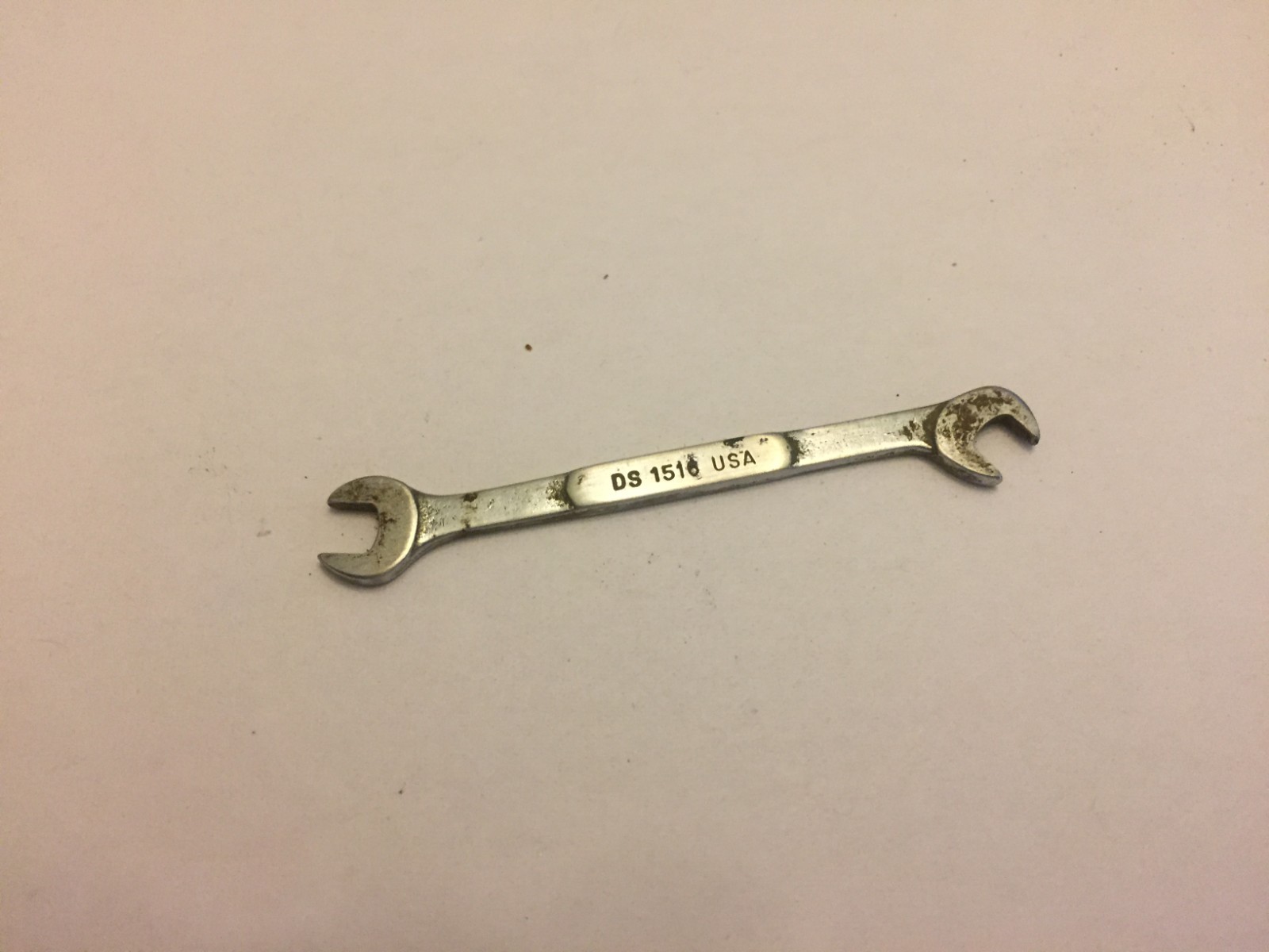 SNAP ON DS1516 ~ SAE 15/64–1/4″ 15°/60° Offset Open End Ignition Wrench