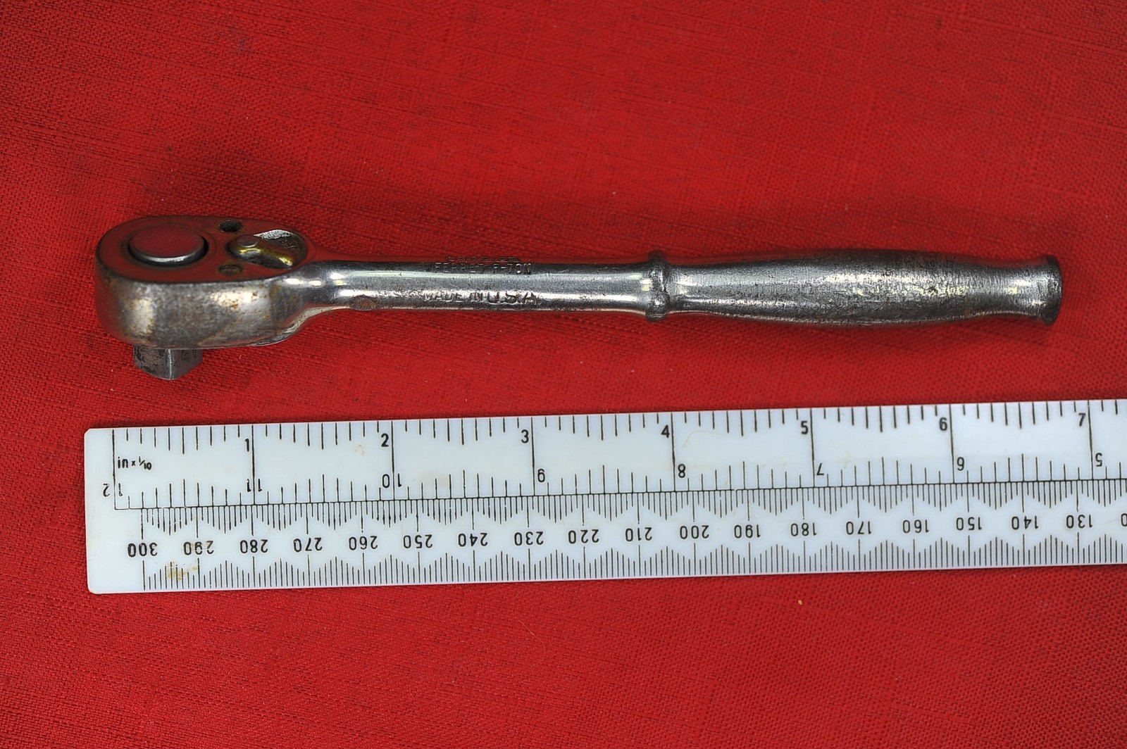 Snap On F-70-N – 3/8” Drive, Chrome, Ferret, Ratchet USA Pre-owned