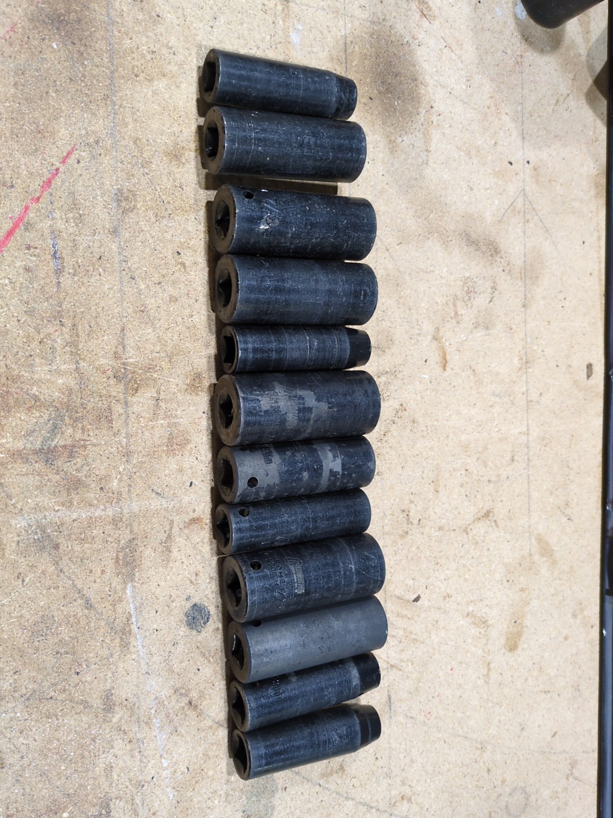 Various Size Impact Sockets 1/2 Drive Deep SAE Or Metric See List (One Socket)