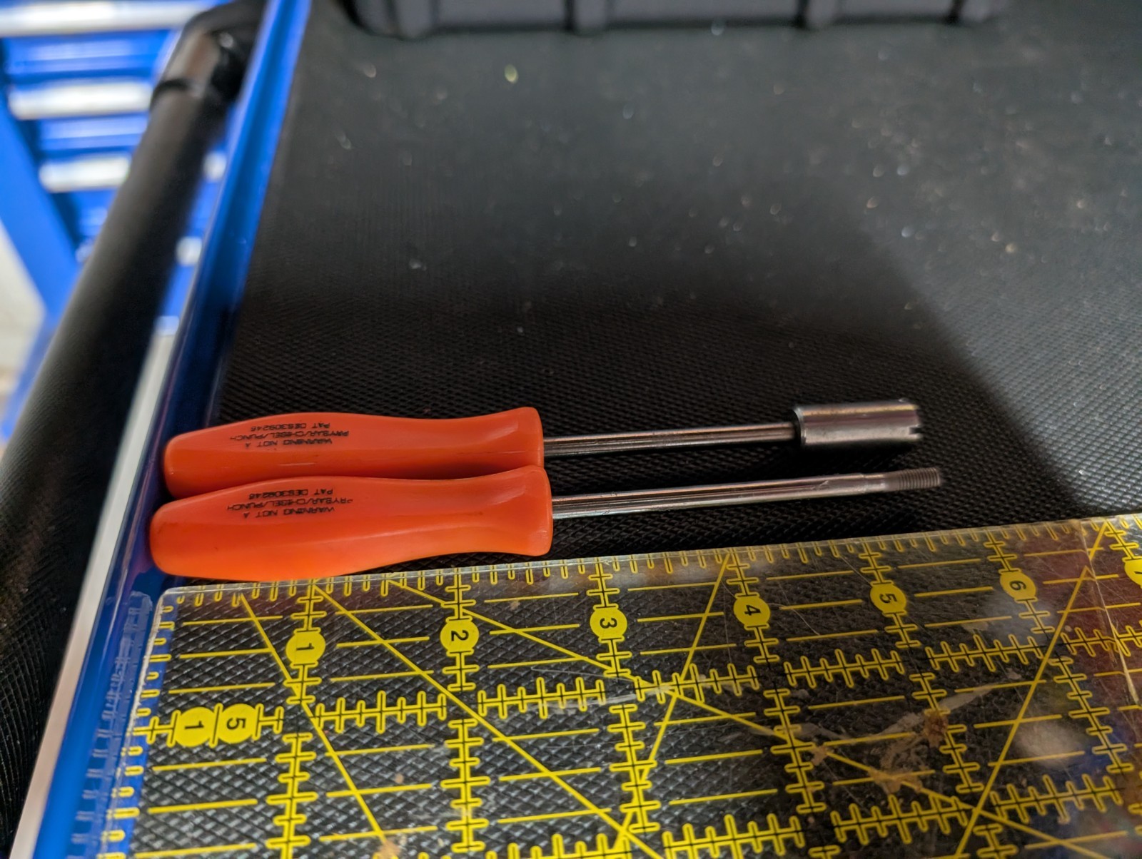 Snap On Tire Valve core tools W/Orange Hard Screwdriver Handles TR