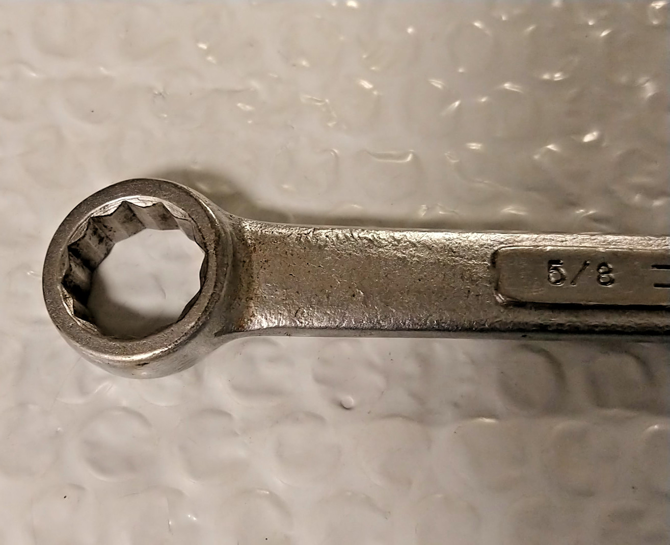 CRAFTSMAN TOOLS USA VV, 5/8″ COMBINATION WRENCH, 7.75″ LONG, 12 POINT.