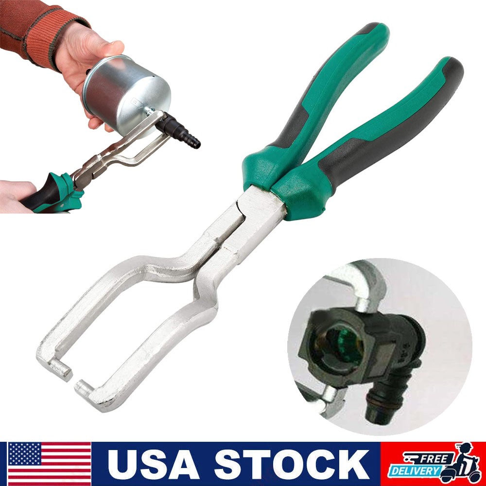 Fuel Line Clip Petrol Filter Disconnect Quick Release Repair Pliers Handle Tool