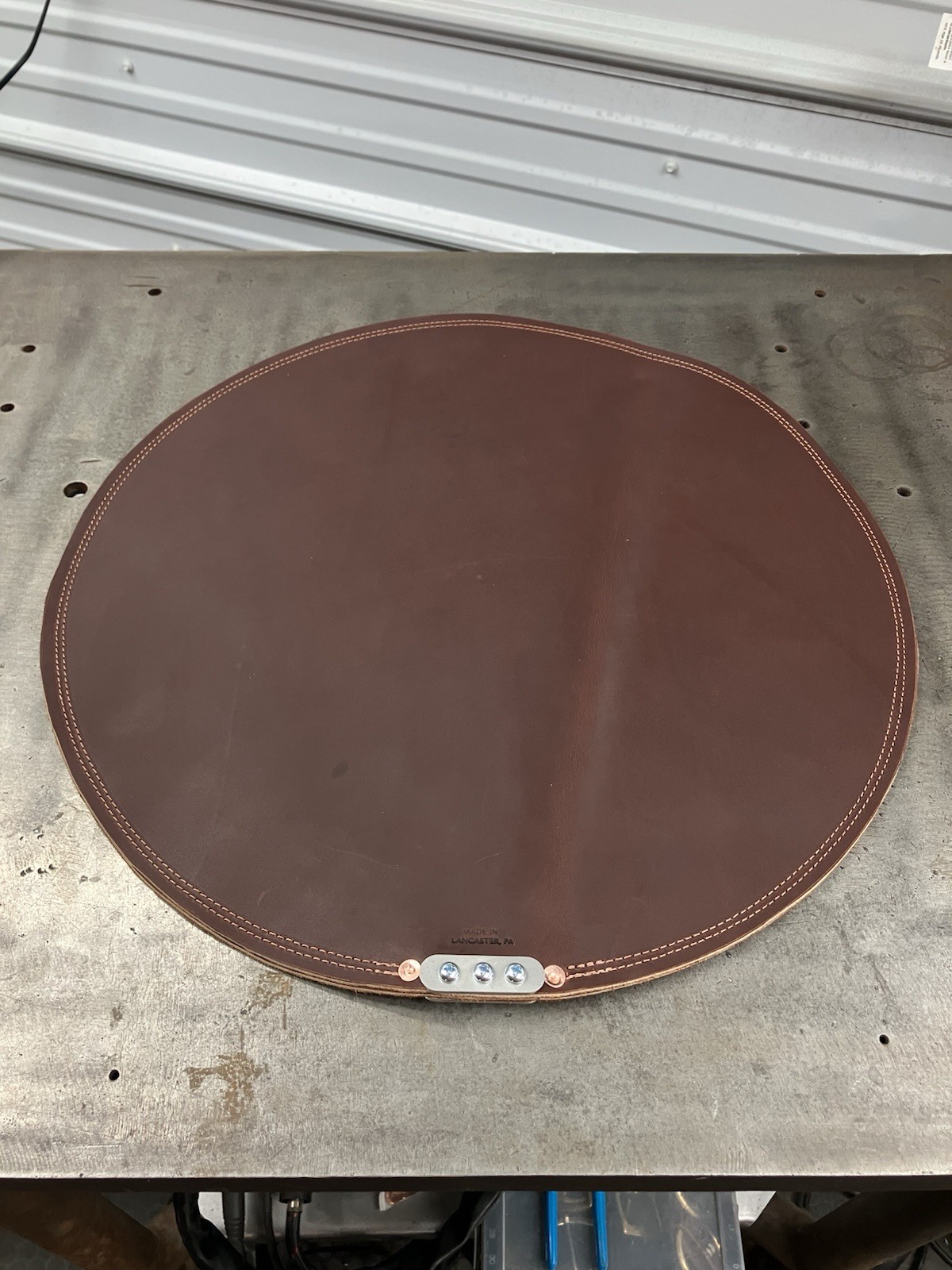 18″ LEATHER PANEL BEATER BAG, SHOT BAG, SAND DOLLY,AUTO BODY, METAL SHAPING