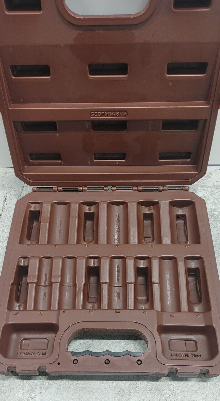 MATCO Tools «ADV» SCPM146VA, 14 PIECE TOOL BOX, 1/2″ DR. METRIC *EMPTY BOX*