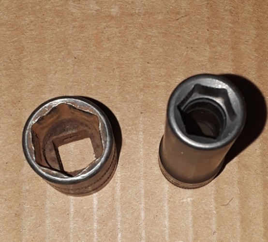 8 SnapOn Sockets 3/8 Impact 10, 15 1/4″D Chrome 7,10,11/32,3/8 & 3/8″D 9/16 3/4