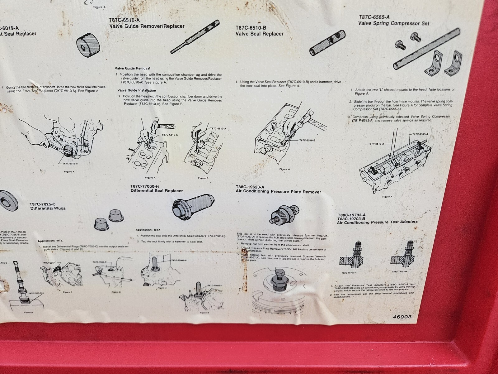 Ford Rotunda OTC Essential Service Tools Set T88C-1000-SF