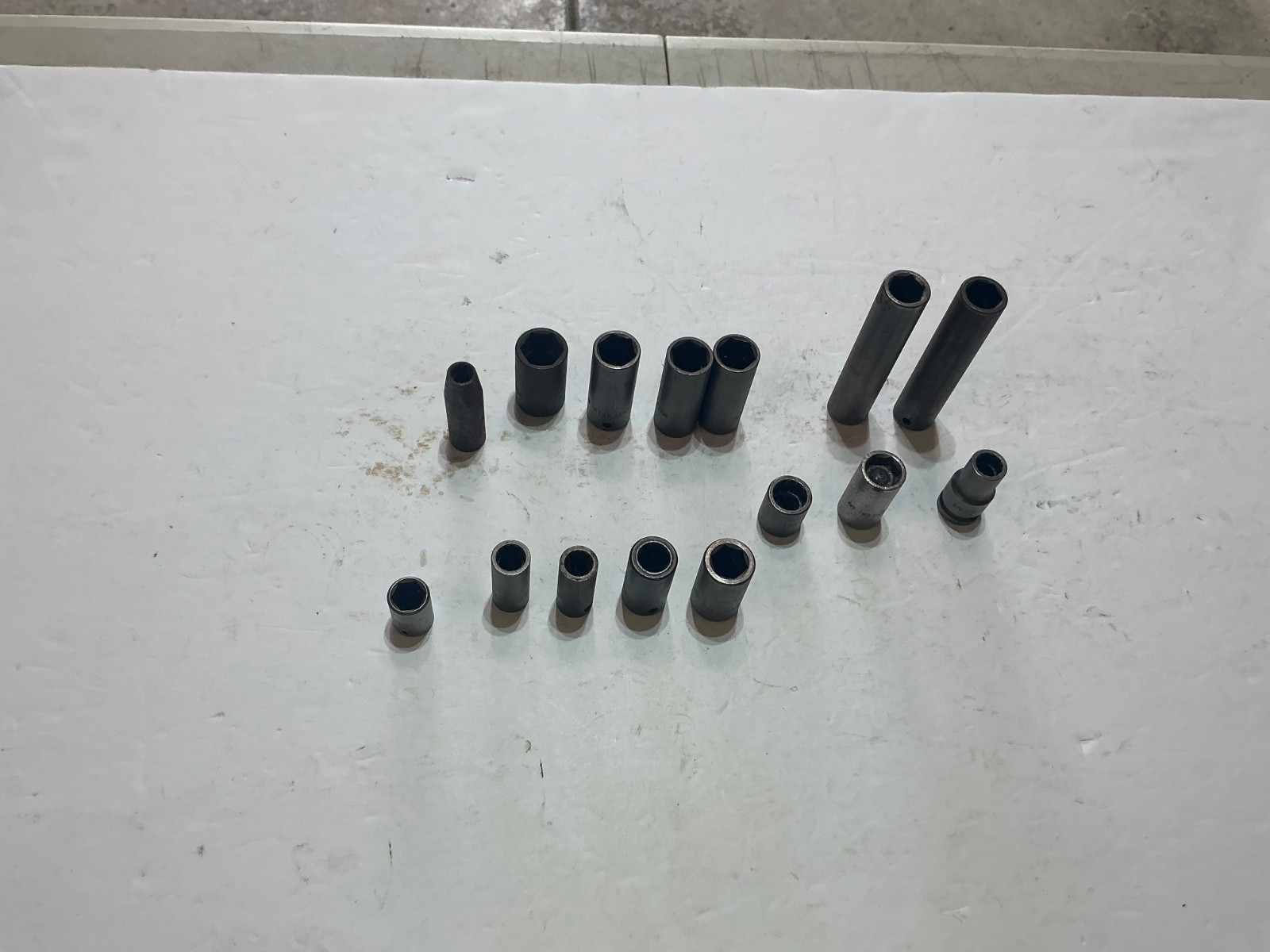 15 asst Apex 3/8″ drive sockets shallow & deep 6&12 pt all for $30