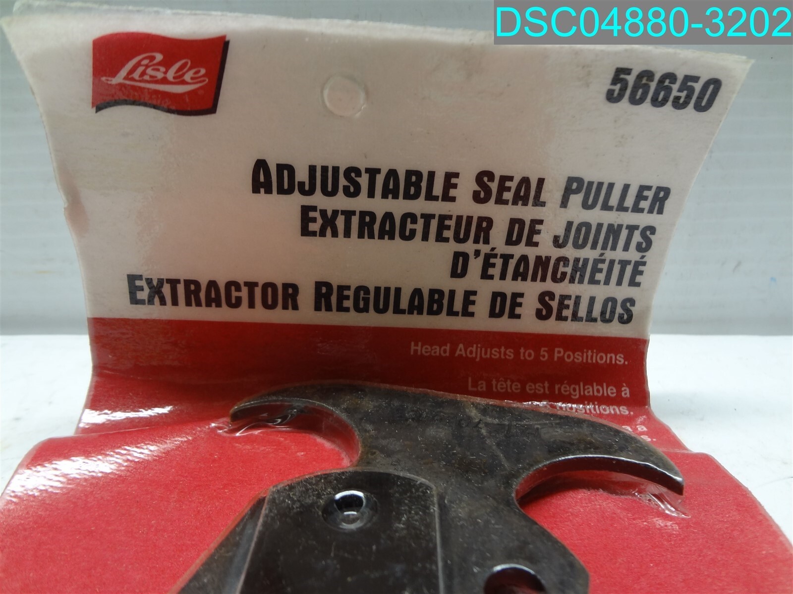 Lisle Tools 56650 Adjustable Oil & Grease Seal Puller 083045566502