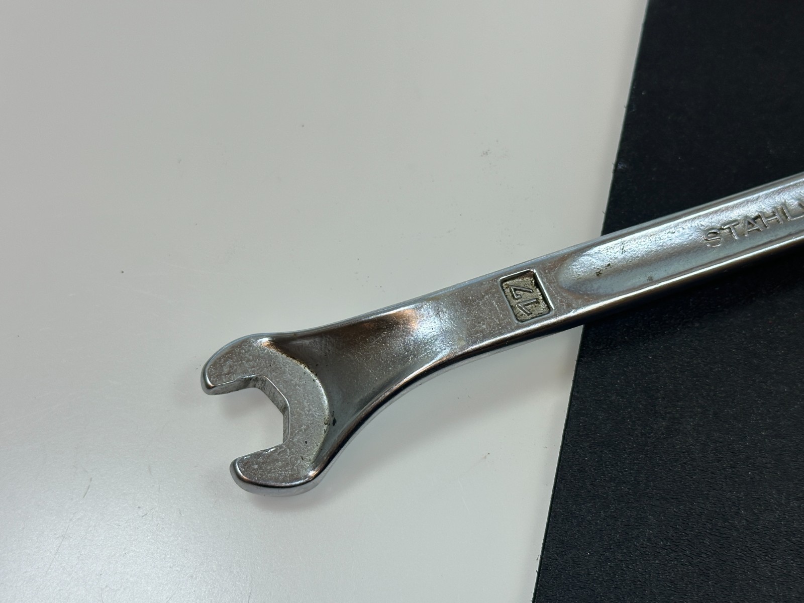 Mercedes Benz 110 589 01 01 00 Valve Adj Wrench 17mm Open End Stahlwille 3010/17