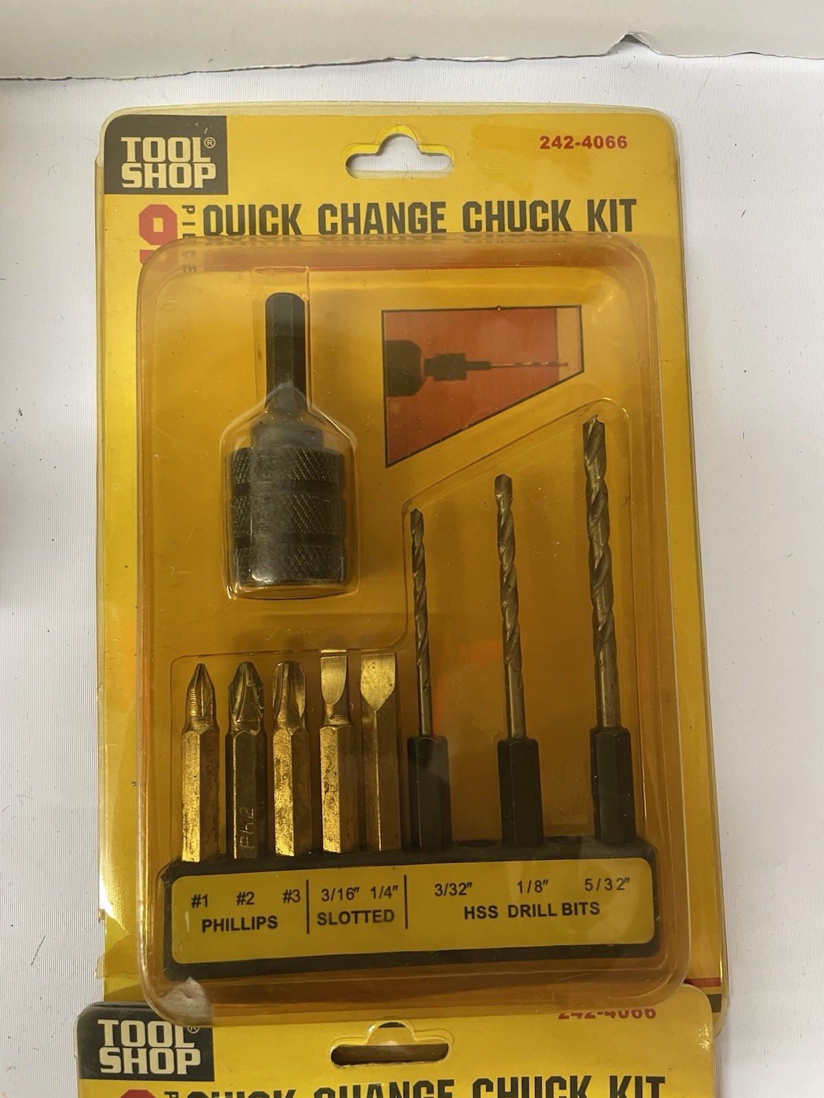 Wood Working Tool Lot Drill Bit Set 2 Quick Change Chuck Sets & Wood Boring Set
