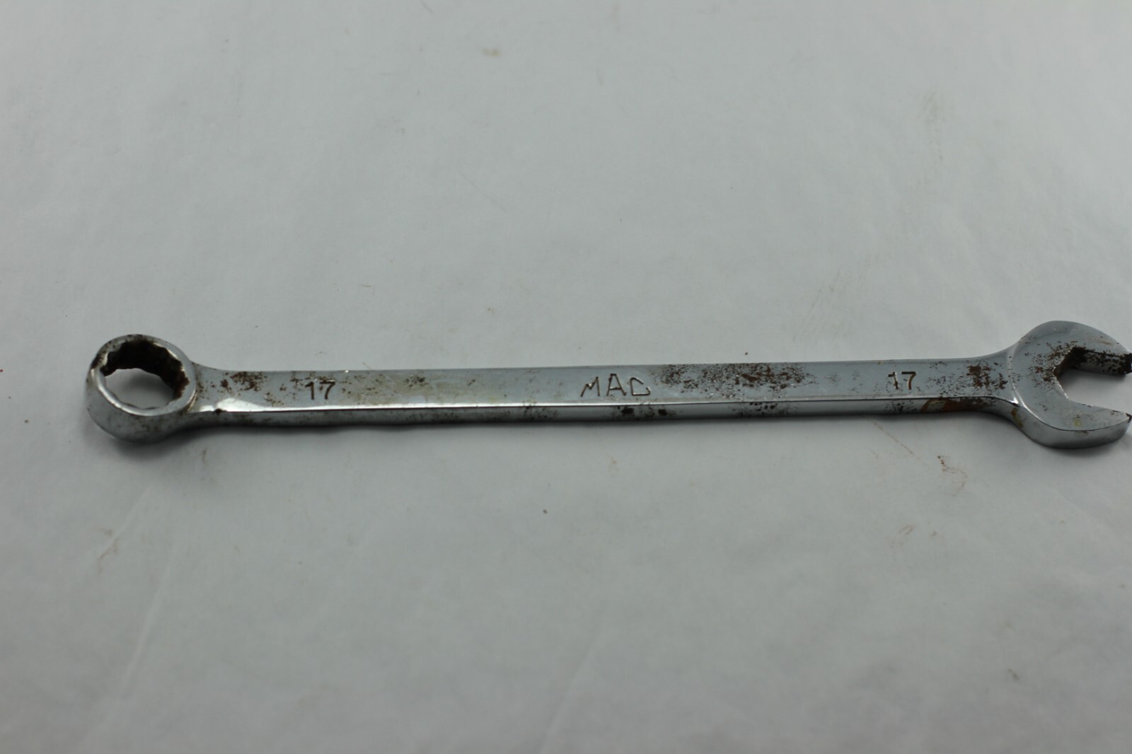 17mm MAC USA Metric V-cut Combination Wrench M17CLR 17 MM
