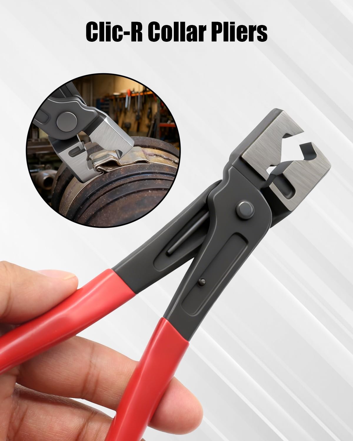 4Pcs Electrical Disconnect Pliers for Cars, Automotive Black