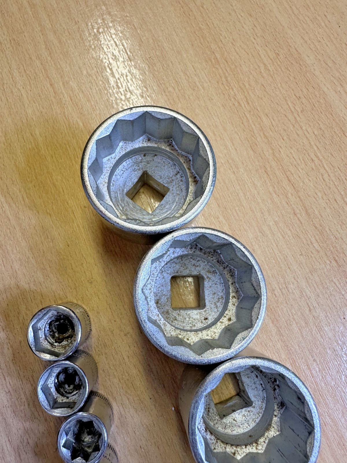 Stahlwille Imperial Sockets 7 x 1/2 inch drive 7 x 1/4 inch drive