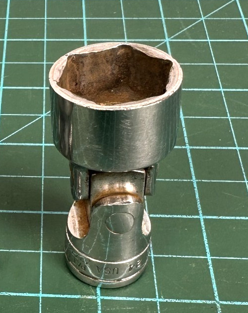 Snap On Tools Universal Socket FS24 3/8″ Drive 3/4″ SAE 6 Point