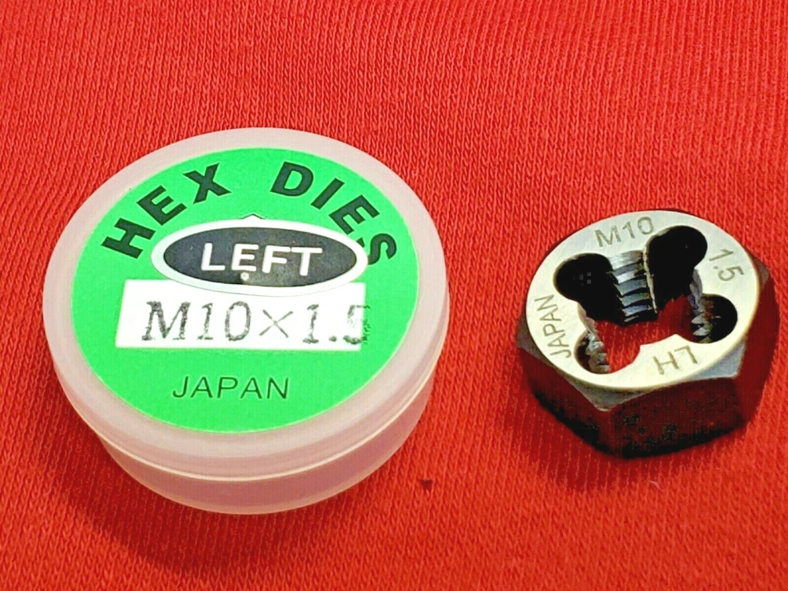 M10 X 1.5 10MM LEFT HAND x .75″ Hex Rethread Die Alfa MHD70762L CS LH Metric