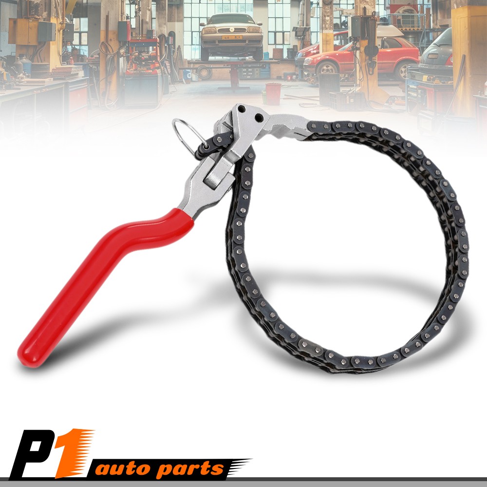 Heavy-Duty Ratcheting Chain Wrench Oil Filter Change Pipe Fittings 60-160mm