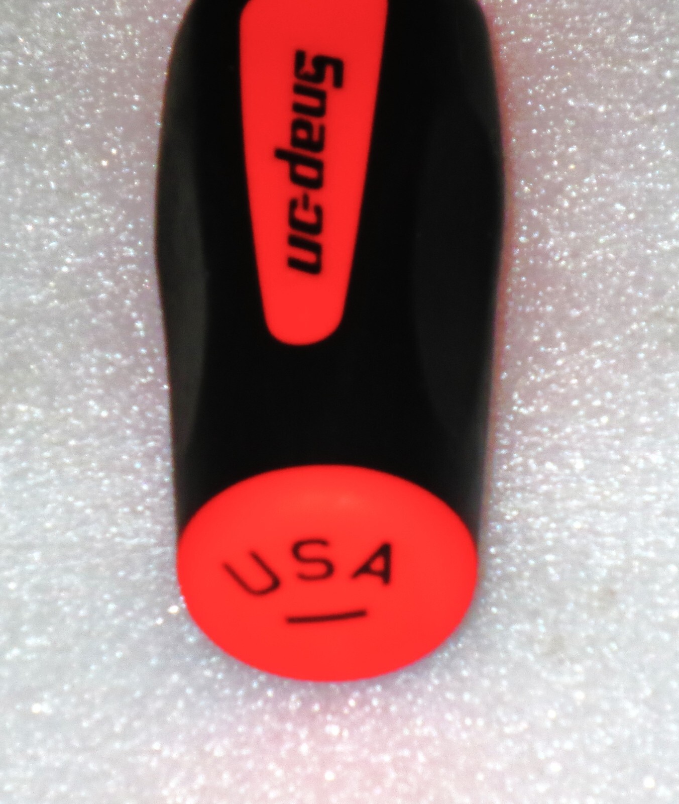 *NEW* Snap-on SGD155 Large Marine Aircraft FLAT SLOTTED Plug Screwdriver *ORANGE