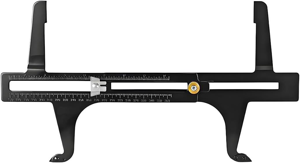 Brake Measuring Tool 6.5-14.25 Inch Dual Scale Automotive Reset Instrument