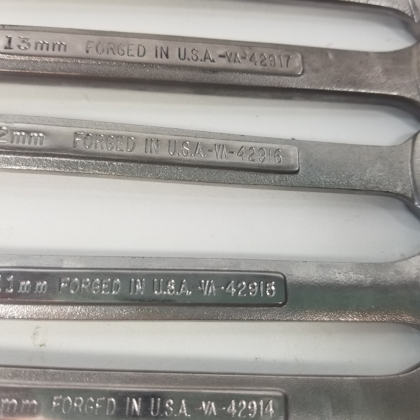 Craftsman 11x Metric Combination Wrench Set 6 8 9 10 11 12 13 14 16 17 18 VA USA