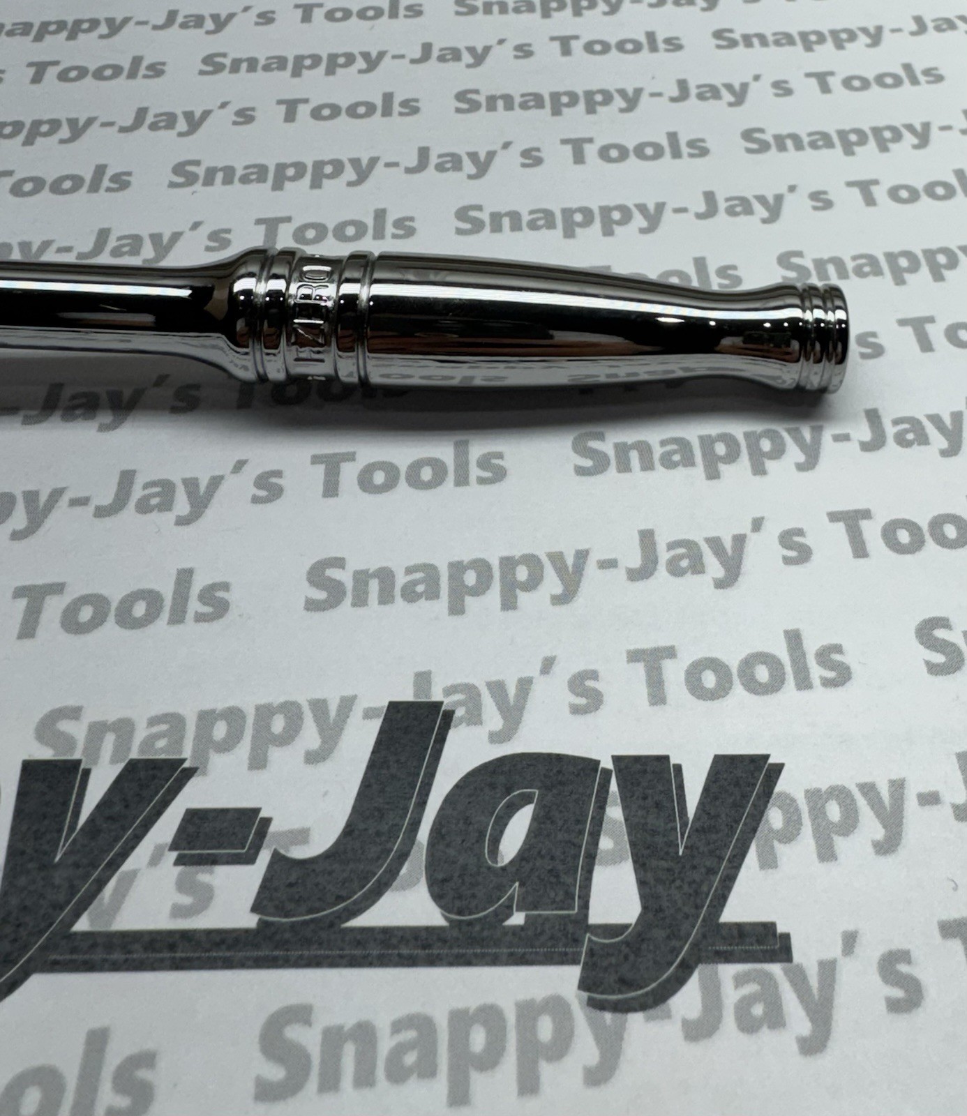 Snap-on Tools USA NEW 3/8″ Drive Chrome Handle Gearless Round Head Ratchet FZERO
