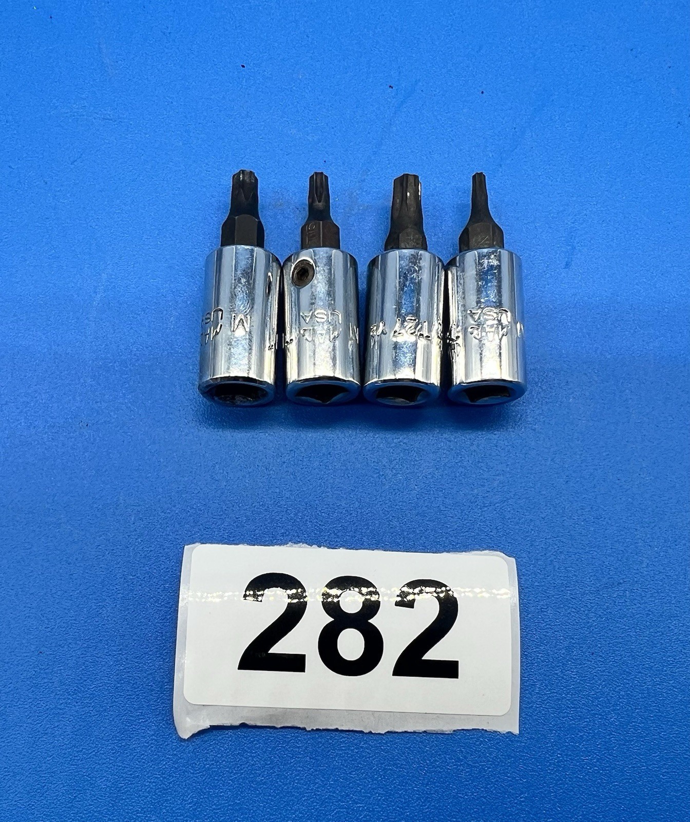 MAC TOOLS 4 PIECE TORX SOCKET SET T8 TO T27 1/4 DRIVE