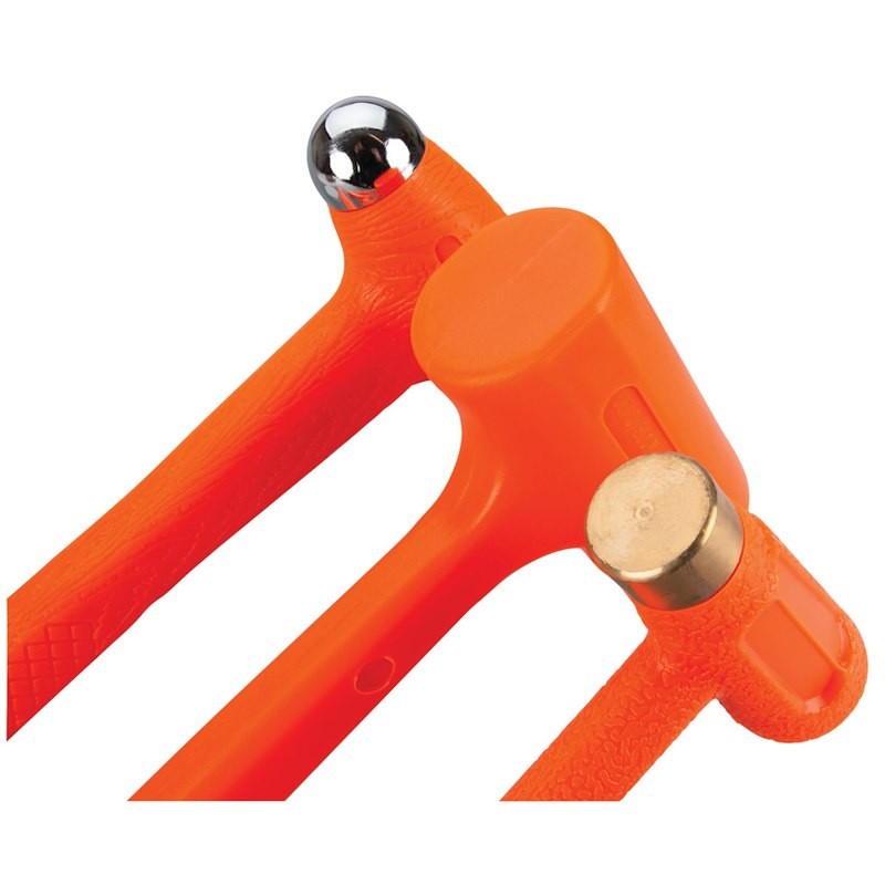 Performance Tool M7234 Hammer; 12 Ounce Brass Hammer/ 16 Ounce Ball-Peen Hammer
