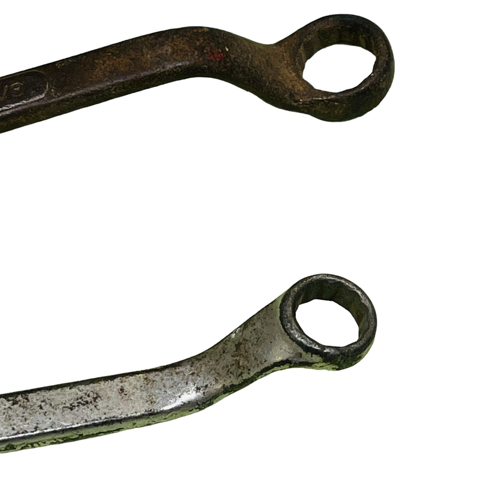 Lot 2 Offset Box Wrench Craftsman 11/16 5/8” & Unmarked 9/16 1/2” 12 Point