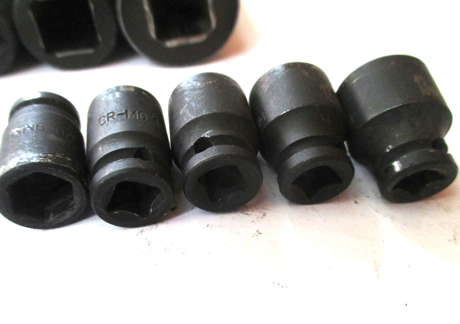 NPT 15 PIECE Impact Socket Set Metric 3/8, 1/4, & 1/2″ Drv Shallow/Deep 5.5-21mm