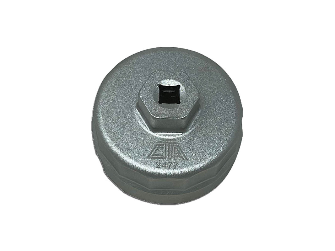 CTA ALUMINUM FORGED TOYOTA OIL FILTER WRENCH – 4 CYL – 64MM X 14 FLUTE – 2477