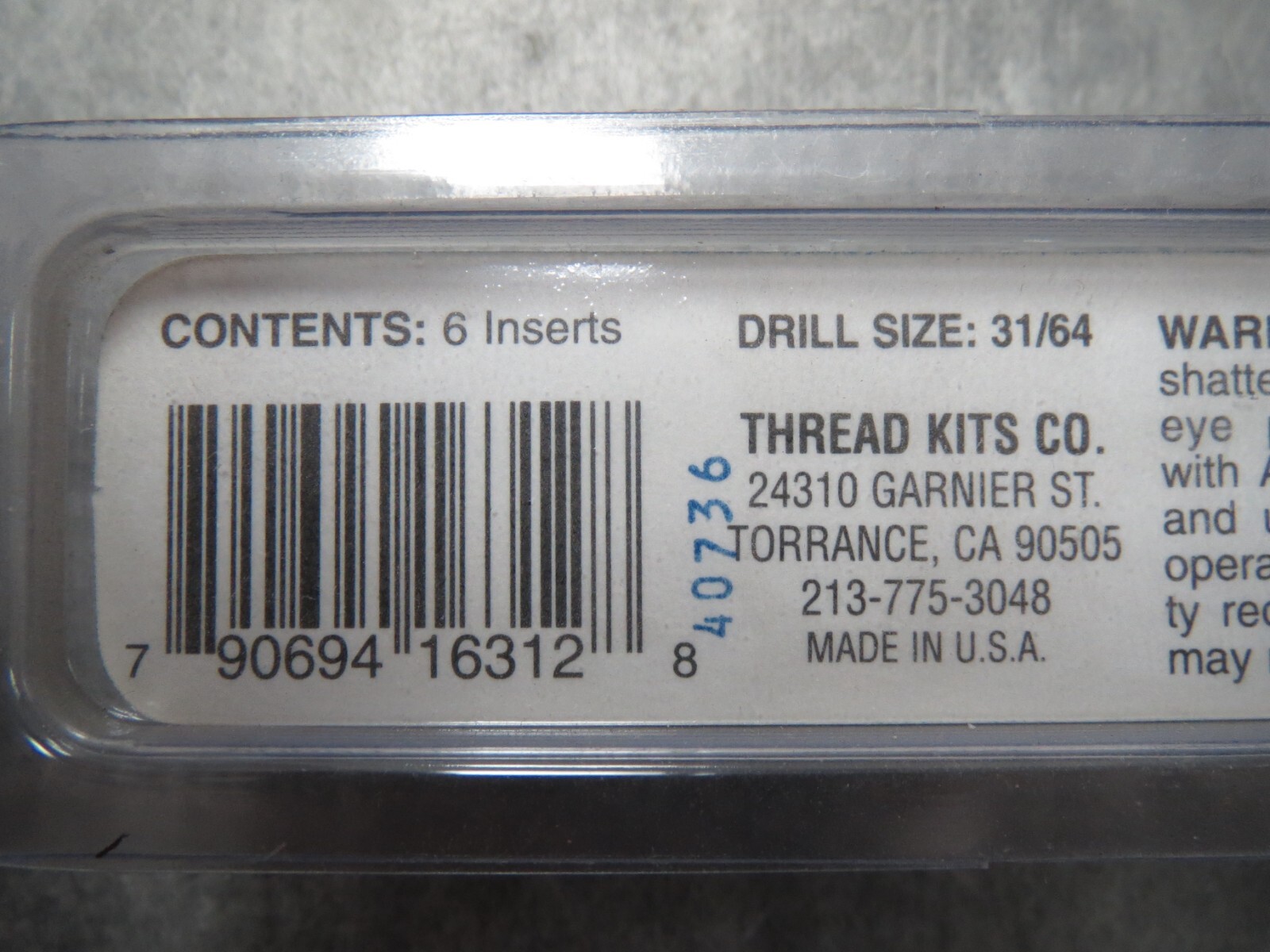 M12x1.75 Metric Thread Repair Insert Perma-Coil 106-312 Pack of 6 – Ships Fast!