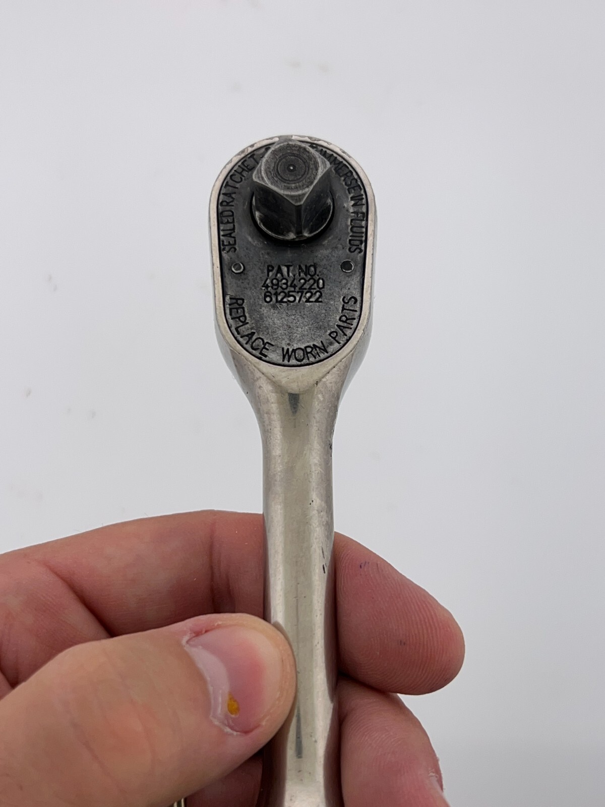 Snap On Tools 3/8″ Drive Ratchet Handle 7.25″ Long Model F936